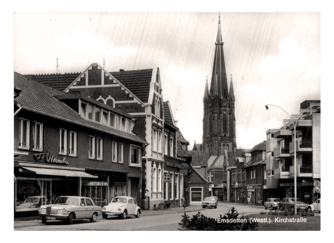 Emsdetten, Westphalie (D) Kirchstrasse (Cekade 72 5)