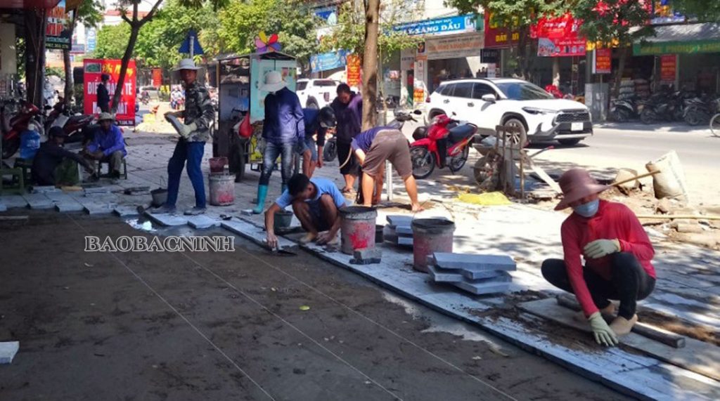 Yên Phong: Phấn đấu hoàn thành dự án cải tạo vỉa hè khu vực TT. Chờ trong tháng 12 – 2022 Yên Phong: Phấn đấu hoàn thành dự án cải tạo vỉa hè khu vực TT. Chờ trong tháng 12 – 2022
