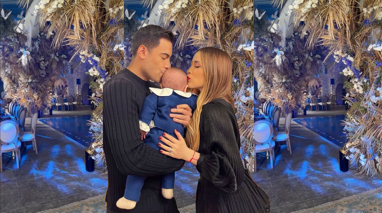 ¡Sin piedad! se burlan del bautizo del hijo de Carlos Rivera y Cynthia Rodríguez