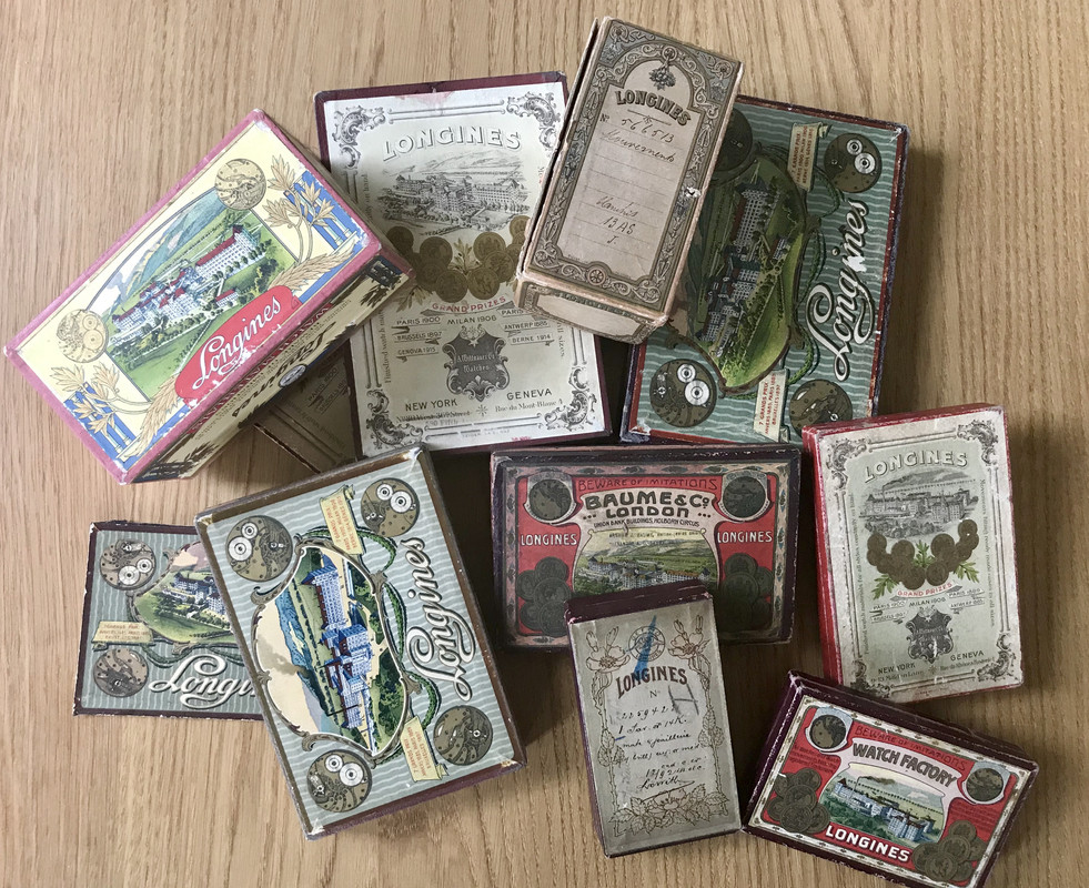 Longines Cardboard watch boxes (2)