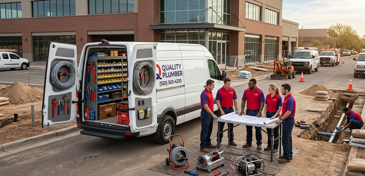 Quality Plumber Van