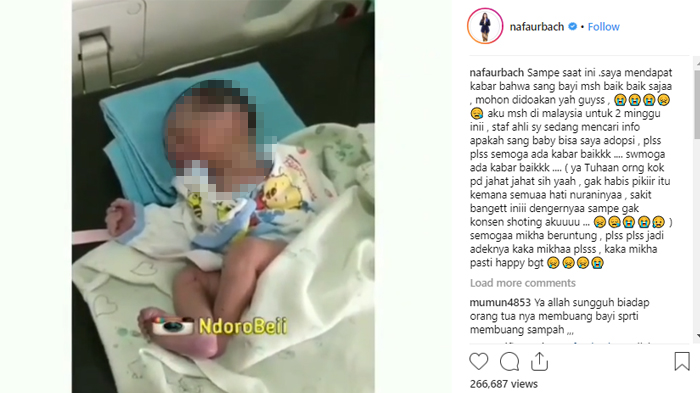 Bayi dilempar dari lantai tiga dan masih hidup