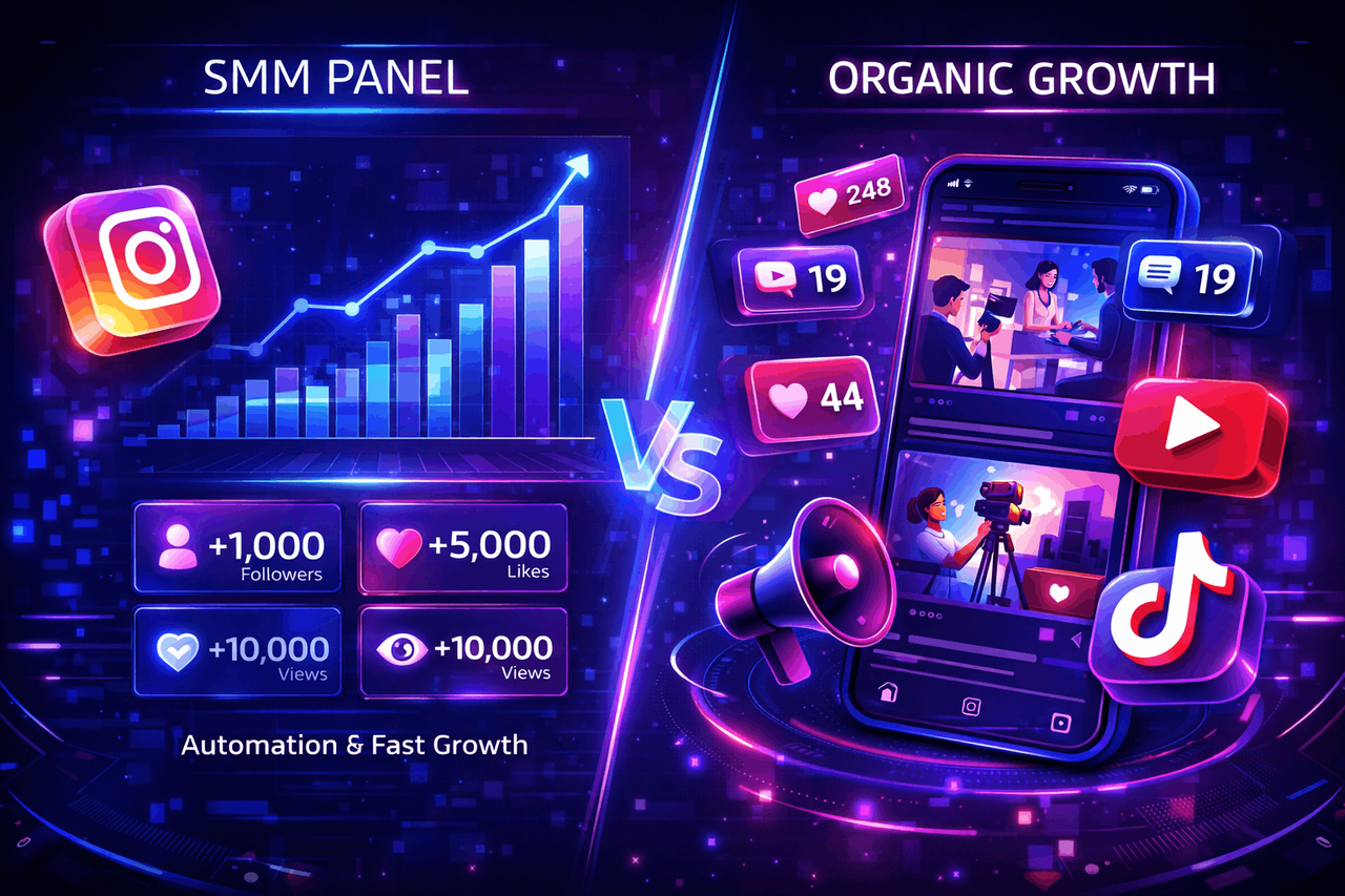 SMM Panel vs Organic Growth: Pros, Cons, and Best Practices