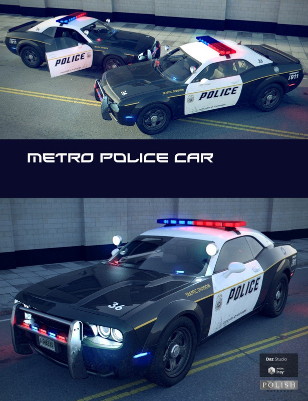 Metro Police Car