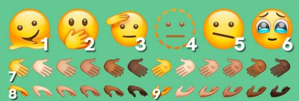 Significado de los nuevos emojis de WhatsApp