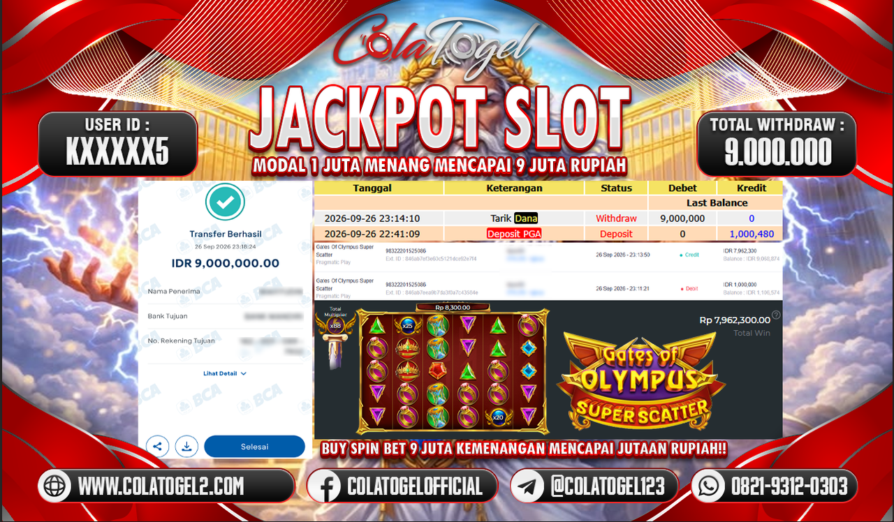 JACKPOT SLOT GACORR !!!