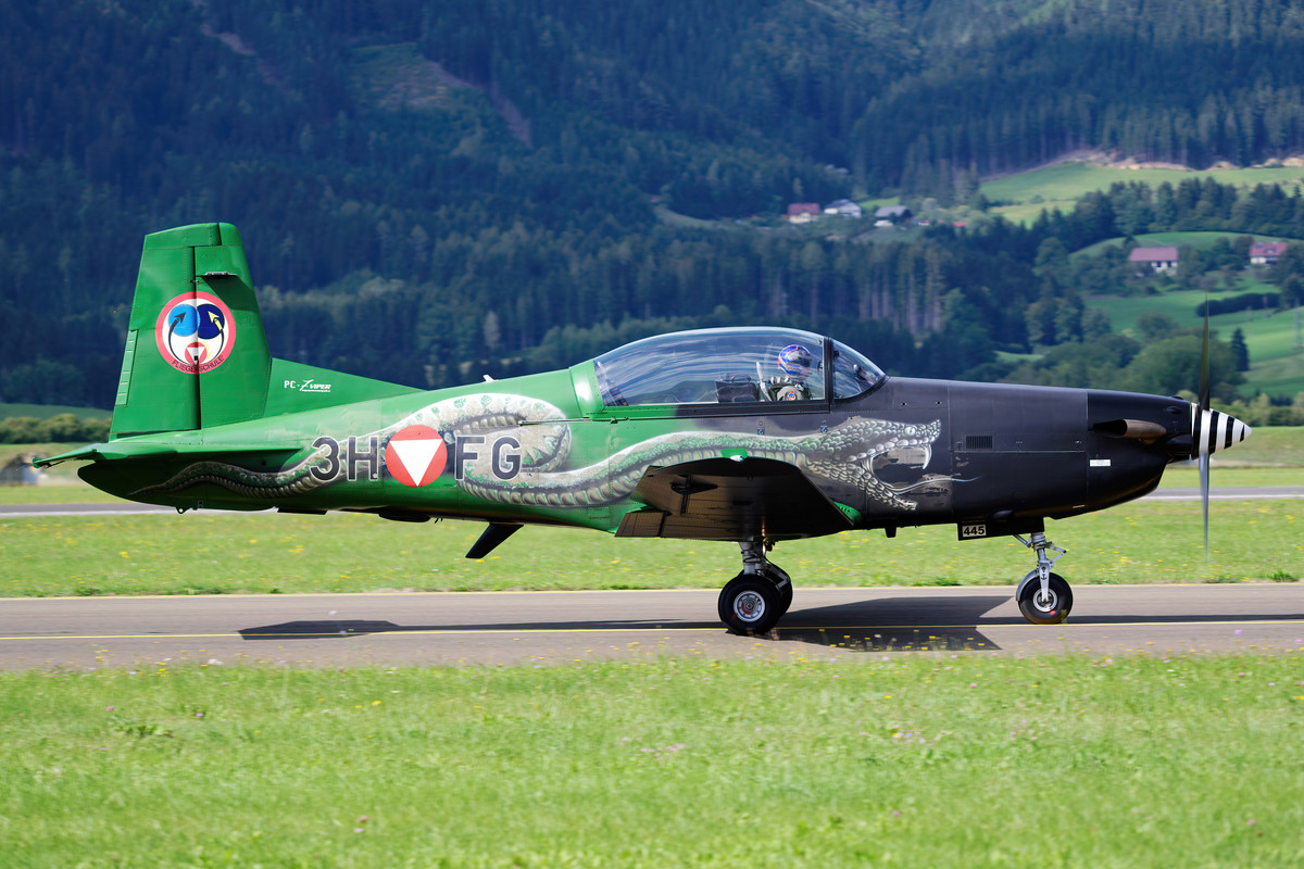 Austrian PC-7 Solo Display
