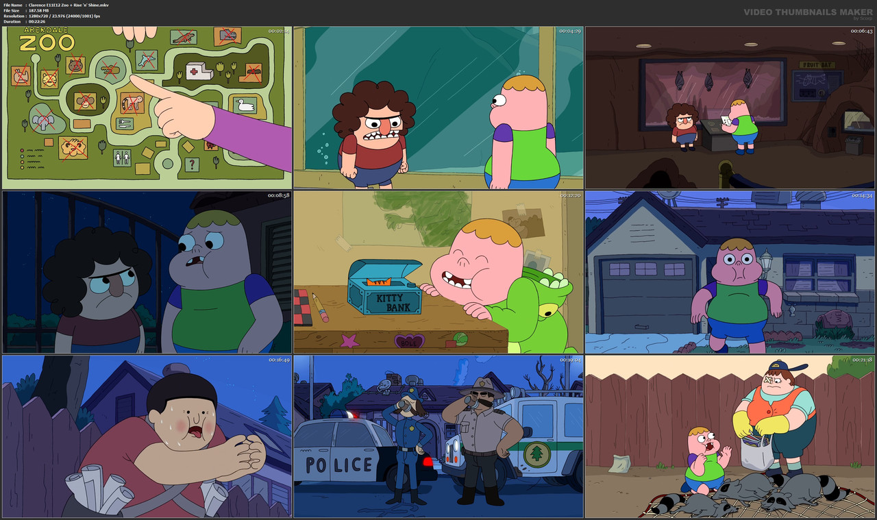 Clarence E11E12 Zoo   Rise 'n' Shine.mkv