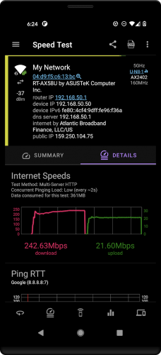 wifi speed test net