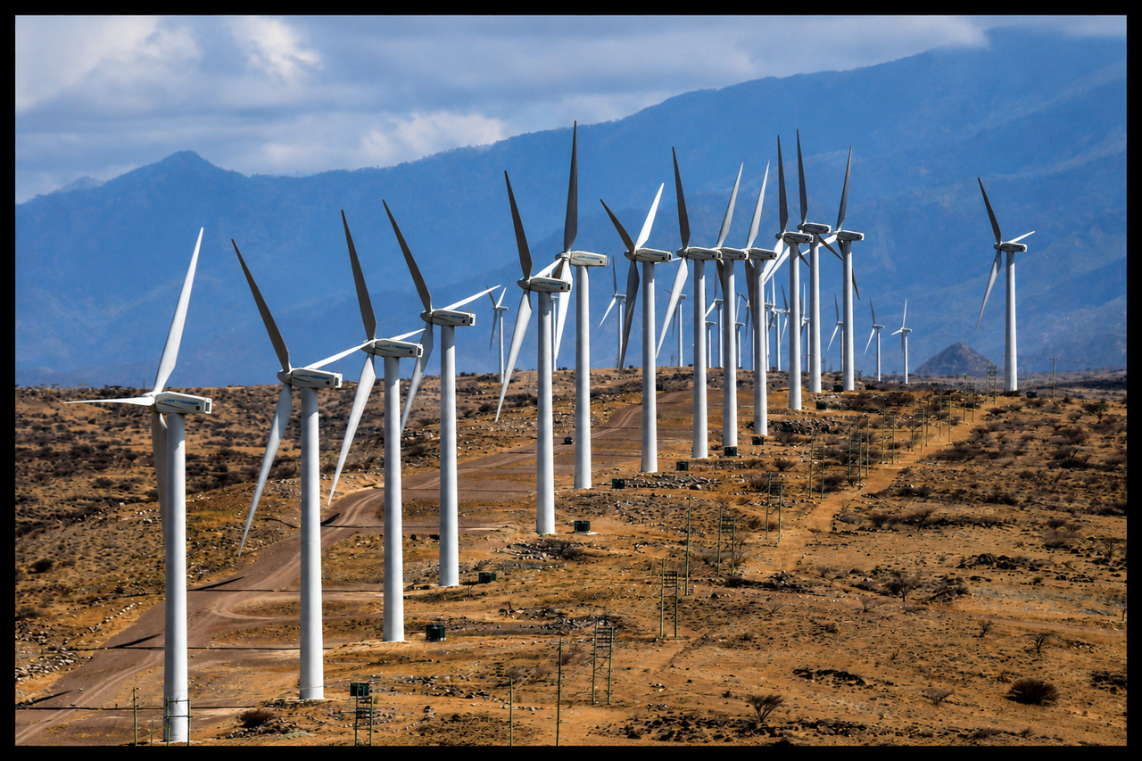 Installation d'éoliennes