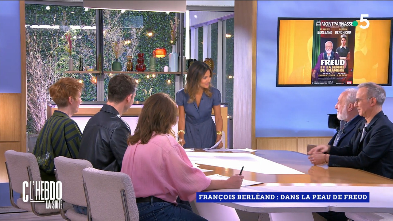C l'hebdo la suite - Saison 8 - Invités François Berléand, Philippe Besson, Luci..._France 5_2024_03