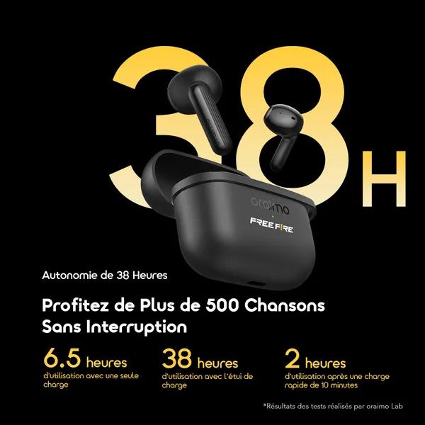 oraimo SpaceBuds Air (Édition FreeFire) - OTW-324S - مصغر 4