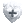 white heart