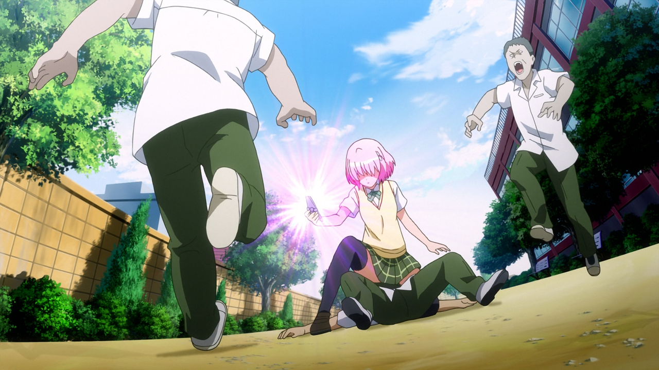 [Doki] To LOVE-Ru Darkness - 01v2 (1920x1080 Hi10P BD FLAC) [C8C