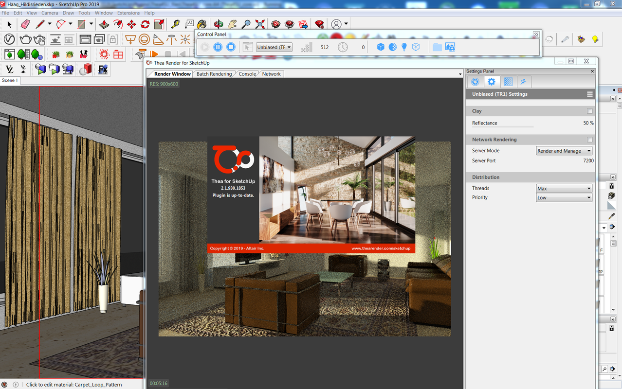 will thea render 1.5 work in sketchup 2019 will thea render 1.5 work in sketchup 2019