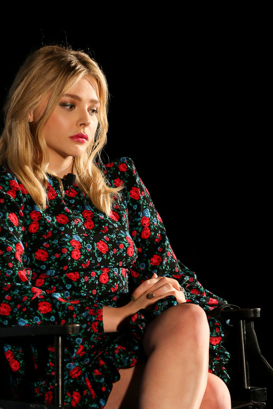 Chloe Grace Moretz Crossed Legs – Variety Screening Series The
