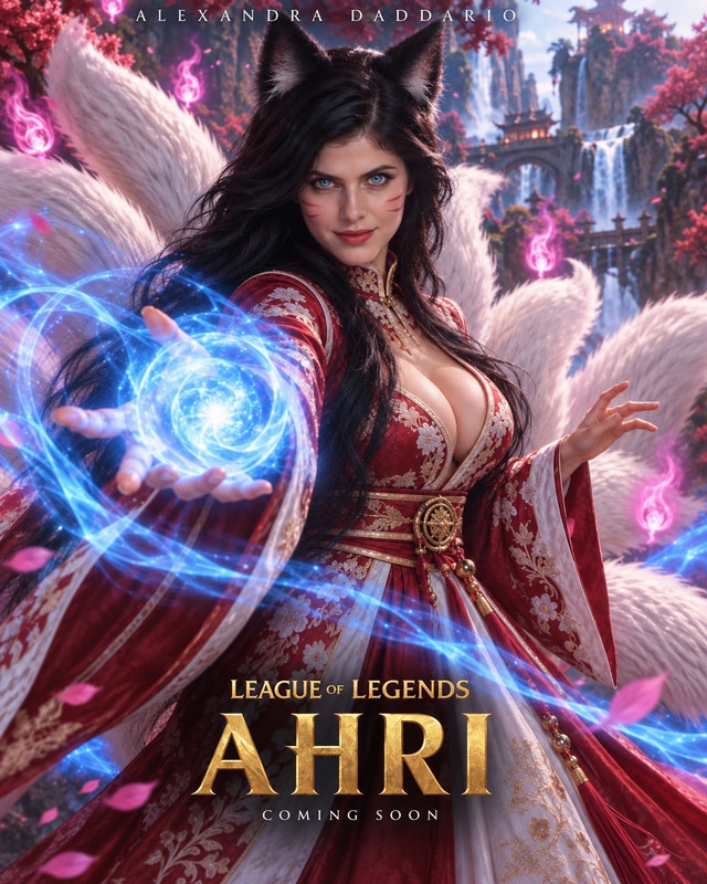 Alexandra Daddario Ahri