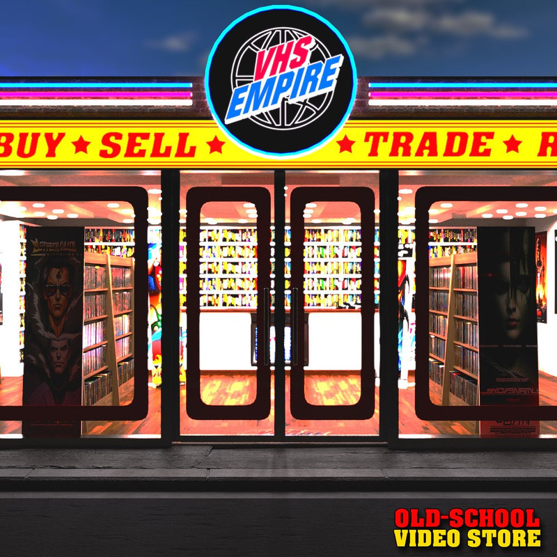 Old-School Video Store for Daz Studio