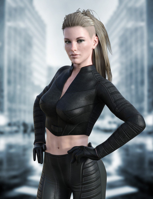 X-Fashion Justice Outfit for Genesis 8 Female(s) X-Fashion Justice Outfit for Genesis 8 Female(s)