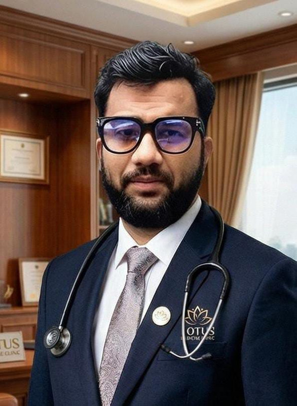 Portrait of Dr. G.P. Yadav