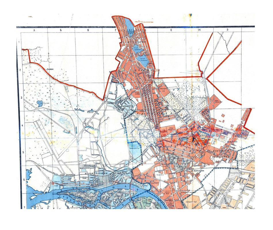 СПЧ карта 1936