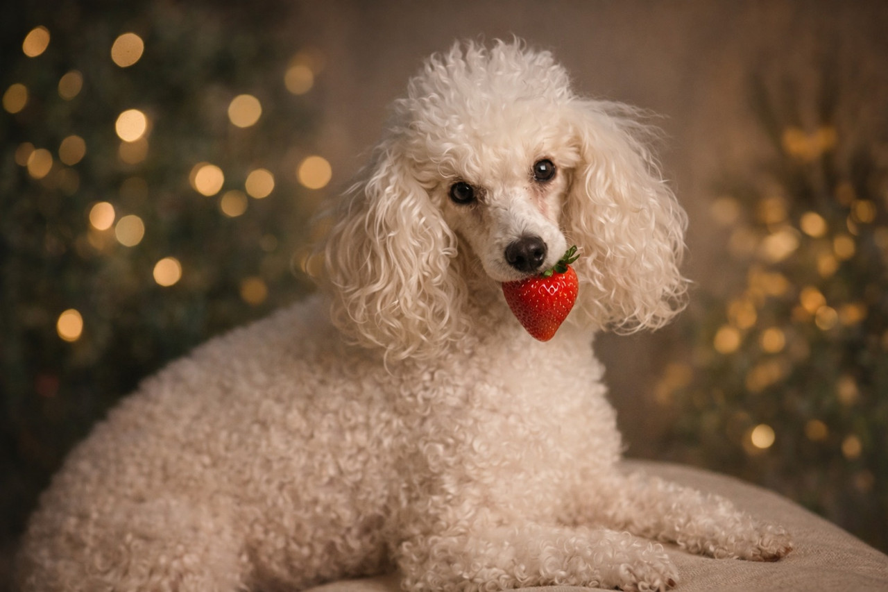 Freshly groomed dog at Esmi Barks and Bubbles