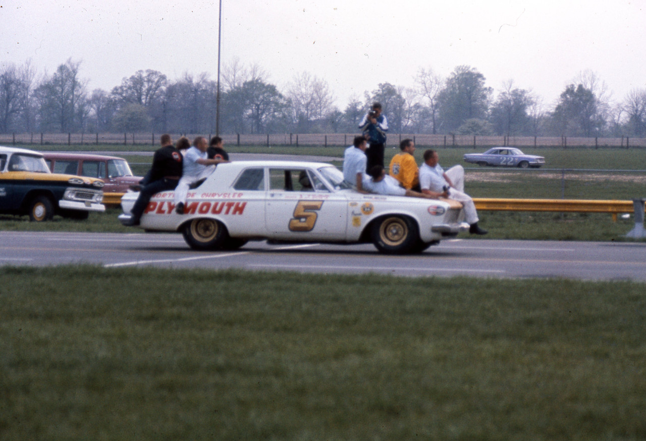 1963 A J Foyt Indy Raceway Park back Fireball Roberts (2025 10 22 13 11 22 UTC)