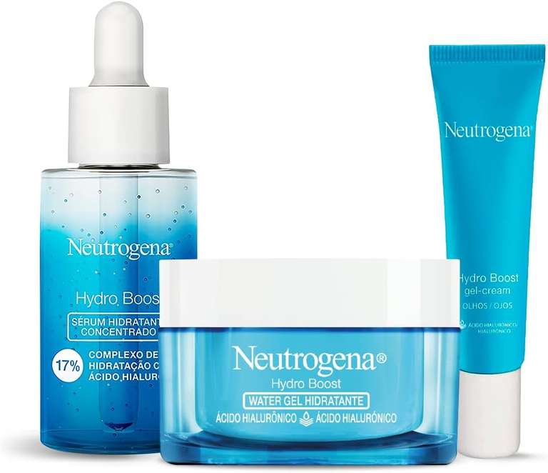 Amazon: Kit Rutina Neutrogena Hidratacion profunda Hydro Boost 
