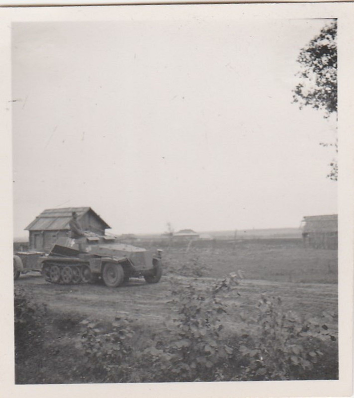 Kleines Foto Sturmgeschütz Russland 2 WK