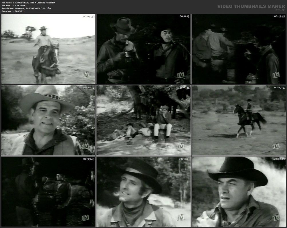 Rawhide 8X02 Ride A Crooked Mile.mkv