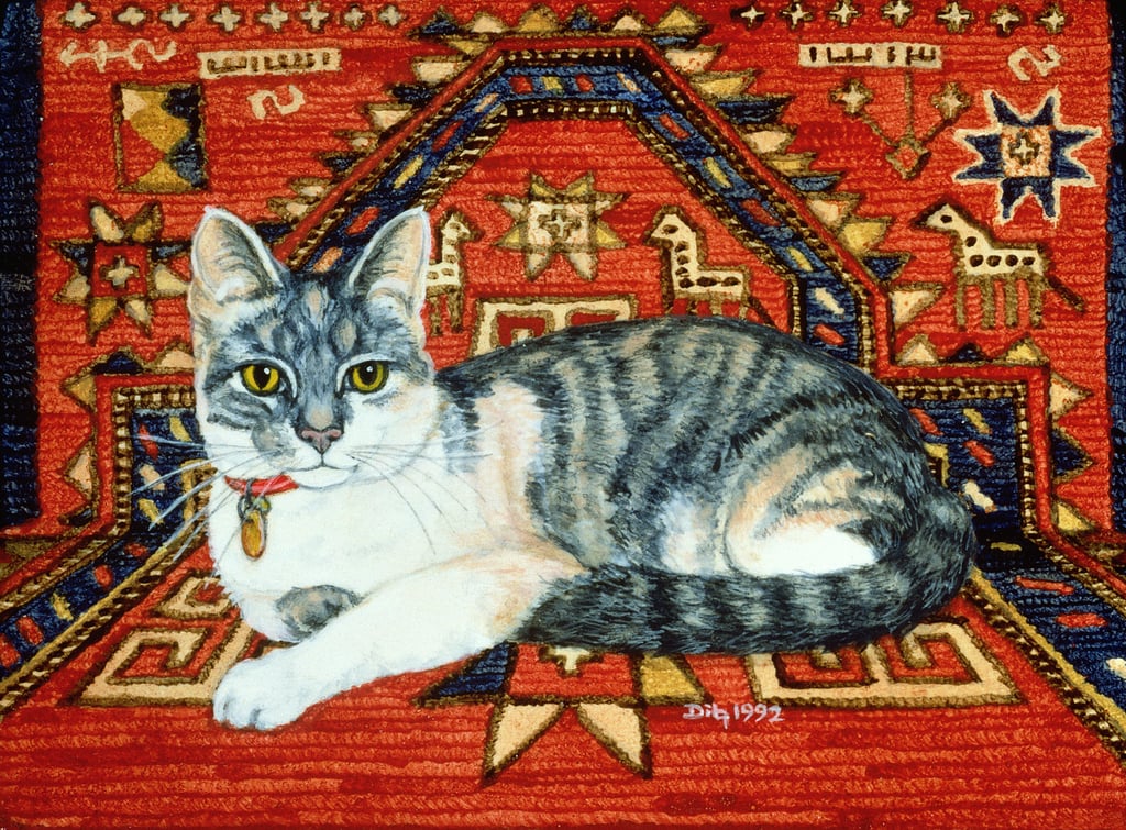 Ditz-Ditz-First-Carpet-Cat-Patch-1992-Meister-Drucke-553753
