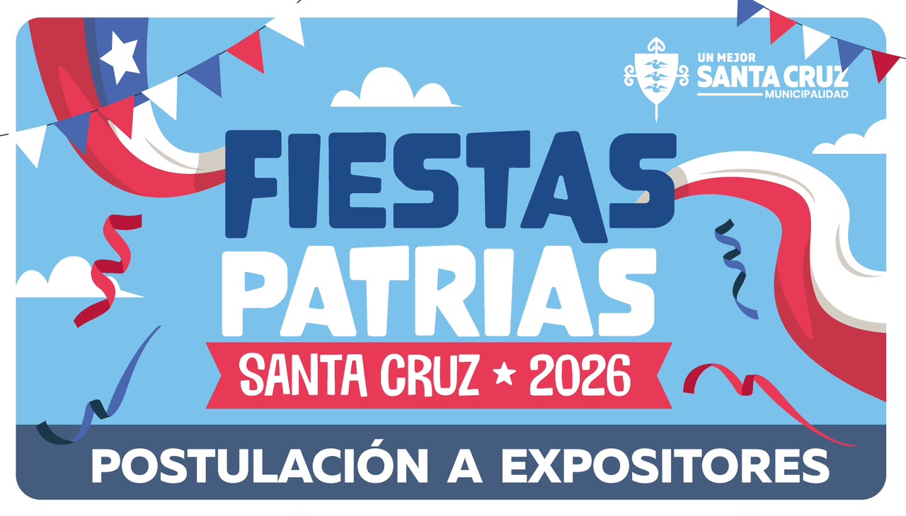 POSTULACIÓN A EXPOSITORES - FIESTAS PATRIAS SANTA CRUZ 2026
