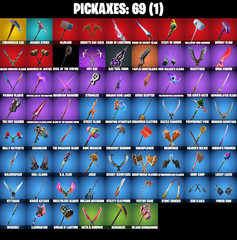 pickaxes comp