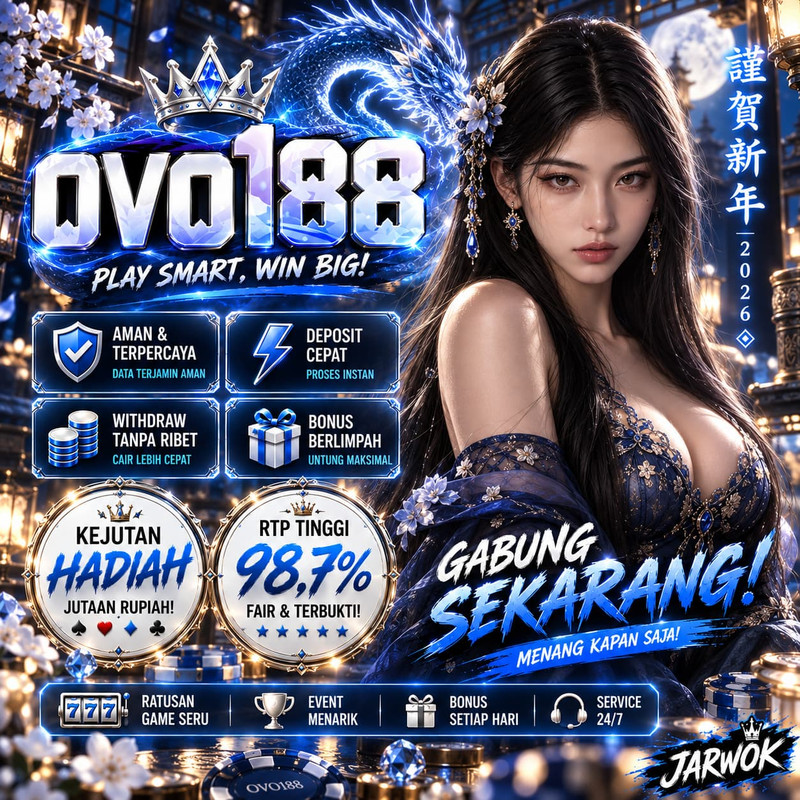 OVO188 : Provider Resmi Game Online Paling Update Dan Terpercaya