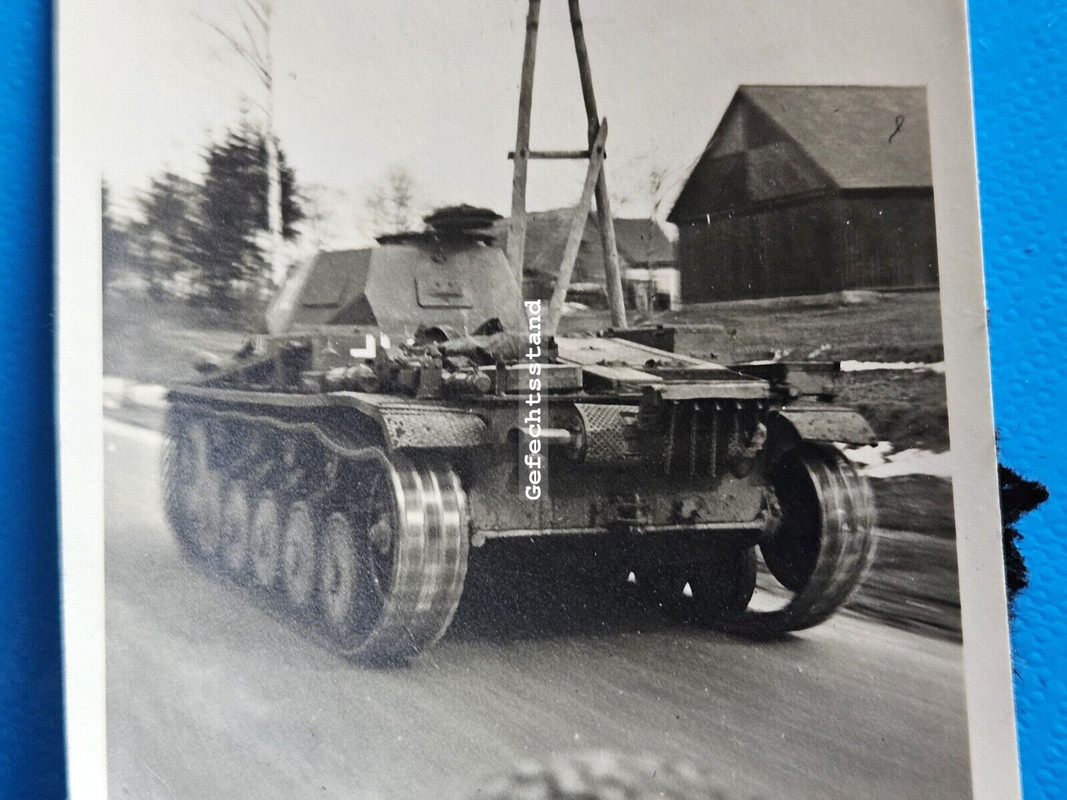 Foto, Wk2, Eindrücke aus Polen 1939, Fahrt n. Brest, Panzer1