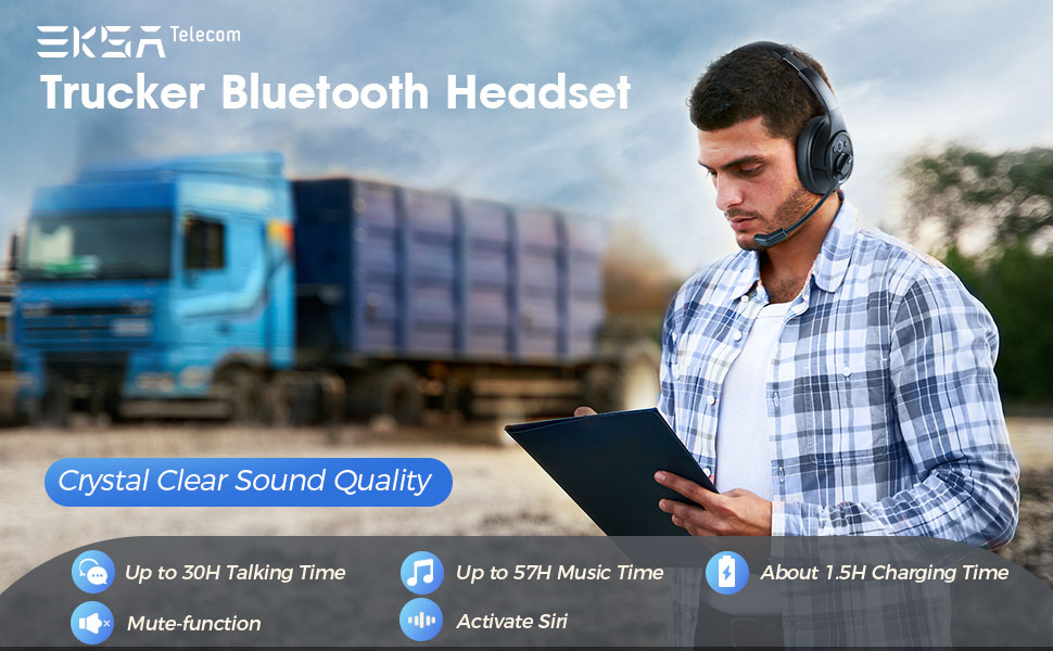 bluetooth headset with microphone