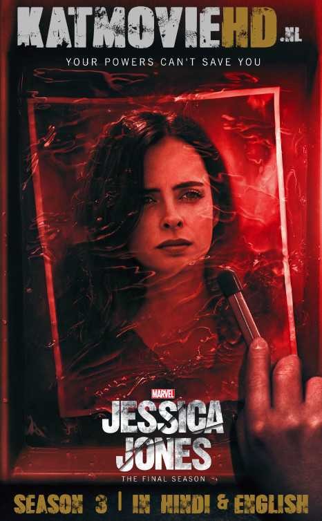 Download Marvel’s Jessica Jones Season 3 (Hindi) Complete ( 480p, 720p, 1080p Web-DL ) Dual Audio .(Jessica Jones S03 | Netflix) All Episodes [ हिंदी DD 5.1 – English ] 2019 TV Series Watch Online Free On KatmovieHD .