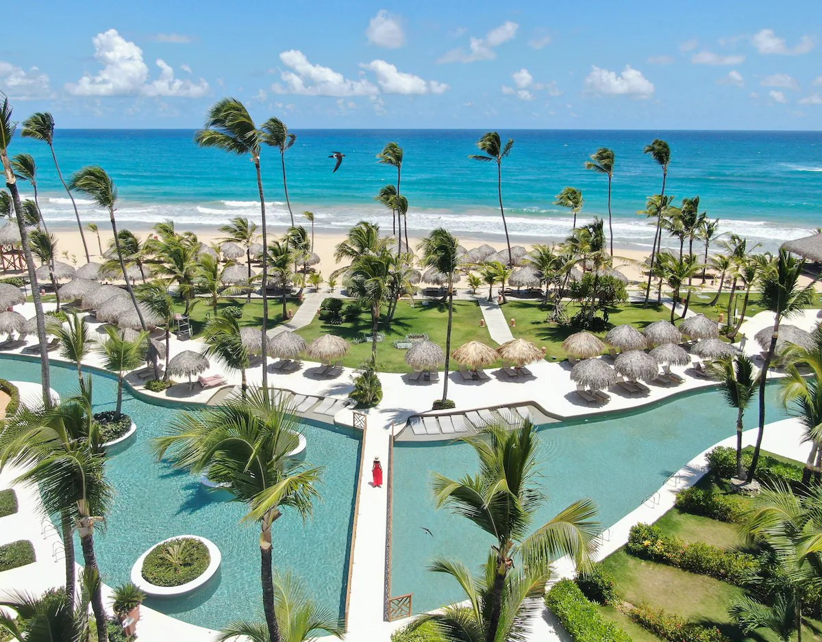 Excellence Punta Cana from above
