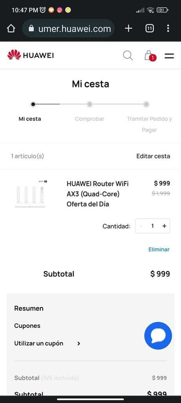 Huawei: Router WiFi AX3 (Quad-Core) 