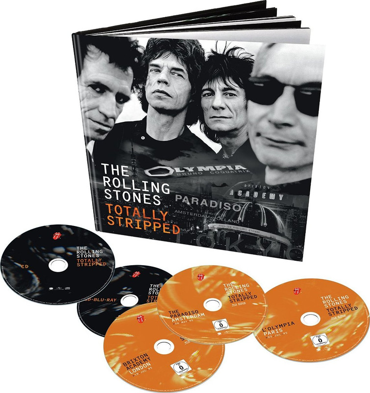 The Rolling Stones - Totally Stripped (1995 - 2016) (Deluxe Limited Edition) Full Blu-Ray (4BD - 1CD) PCM DTS-HD MA