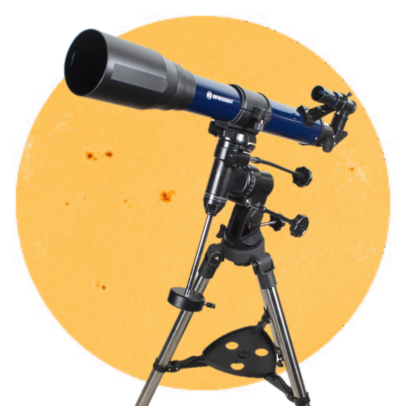 Bresser Skylux 70/700 mm el telescopio Lidl