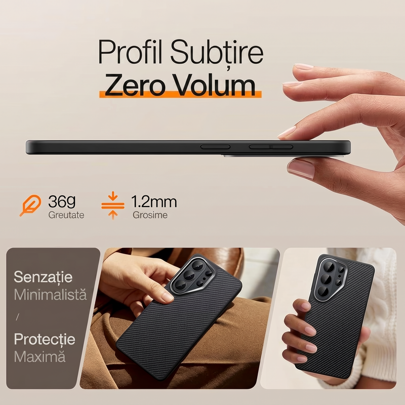 Husa pentru Samsung S26 Ultra Daden® Armor Pro din fibra de aramida/Kevlar, MagSafe Integrat, Margini portejate, Protectie Antisoc, Camera Ultra Safe, Negru xki Afx Ci Toi84SGI40Wcgw ER5b Fm Ii Qwyu CA6LR7ZZsw cover