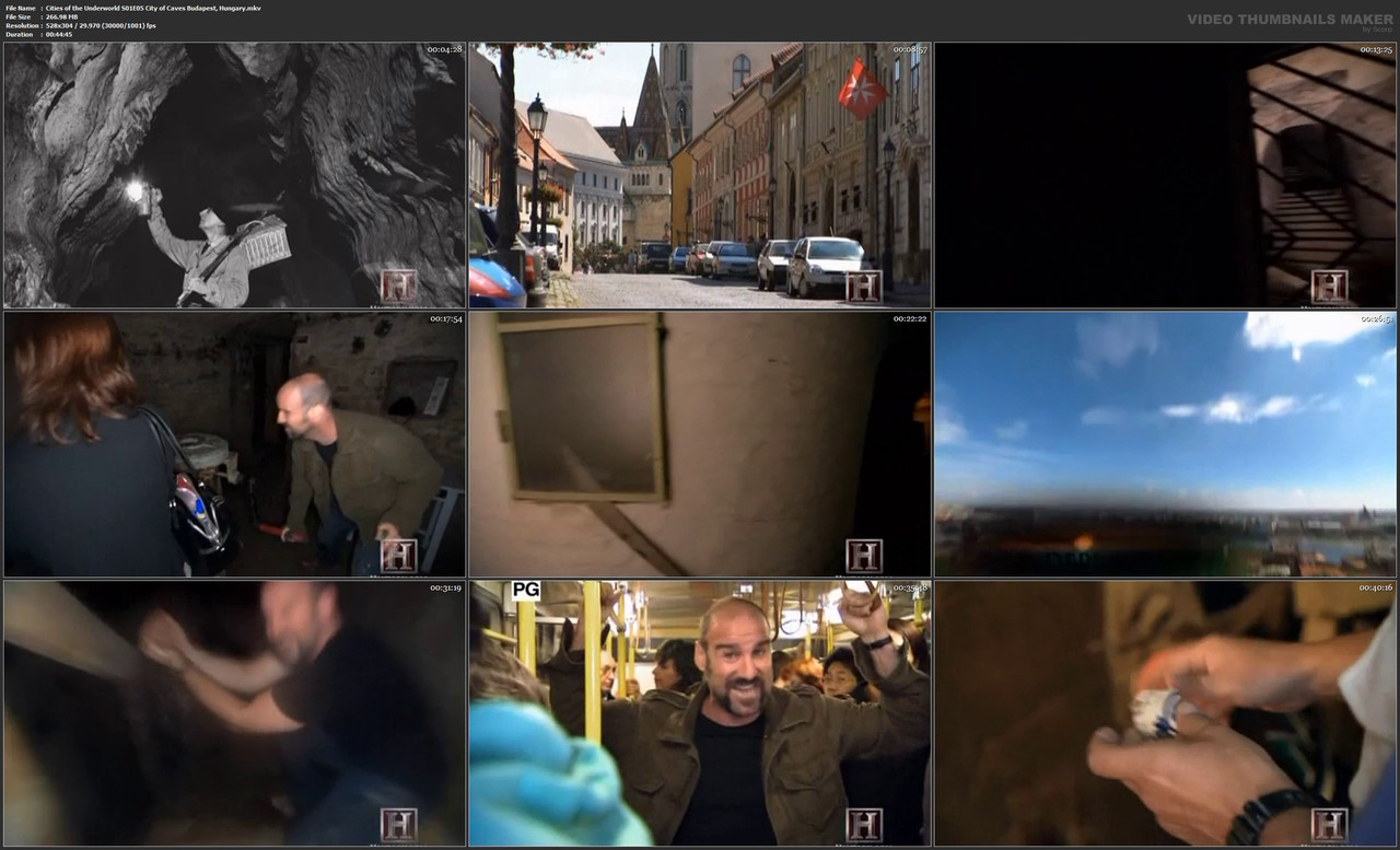 Cities of the Underworld S01E05 City of Caves Budapest, Hungary.mkv