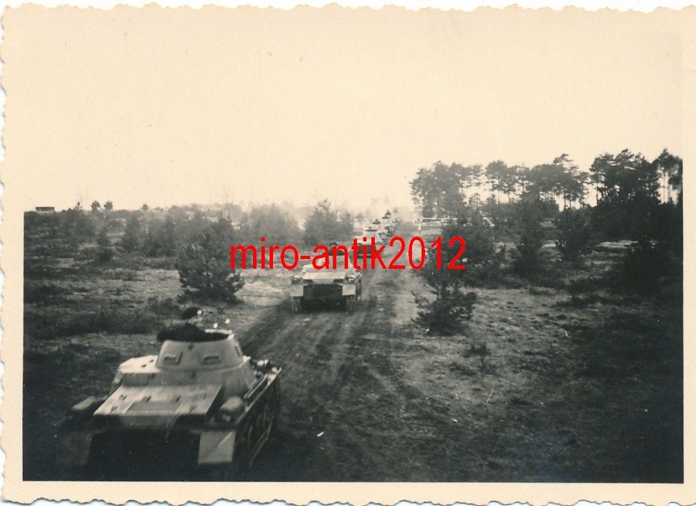 Foto, Wehrmacht, Pz.Regt.6, Neuruppin, Panzer rü