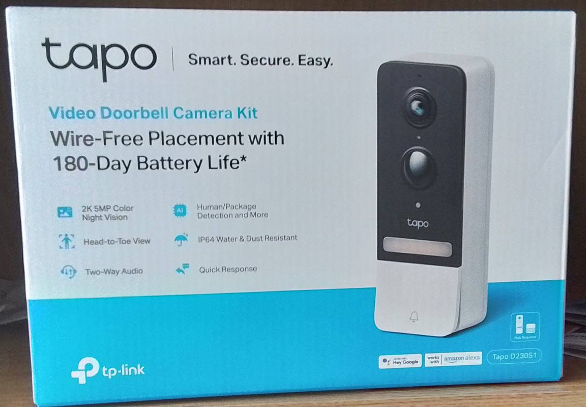 How to Set Up Your Tapo Video Doorbell Camera Kit (Tapo D230S1)