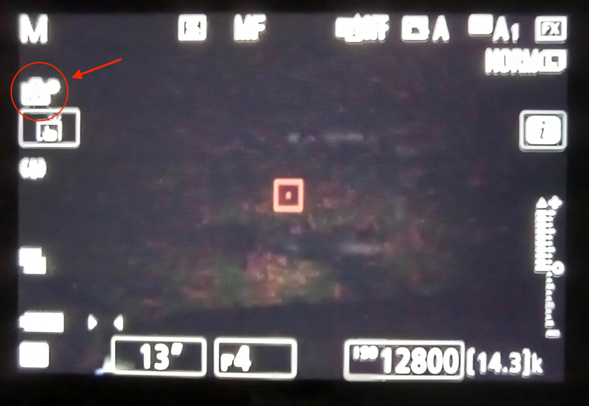 Z6II  f4 13" ISO 12800 LVF OFF