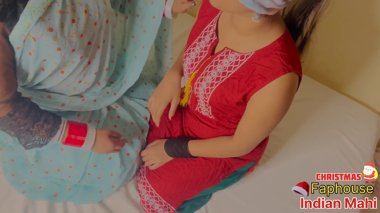 Stepmom and Stepsister Fucked Threesome Indian Mahi Merry Christmas Special.mp4_snapshot_02.28.000