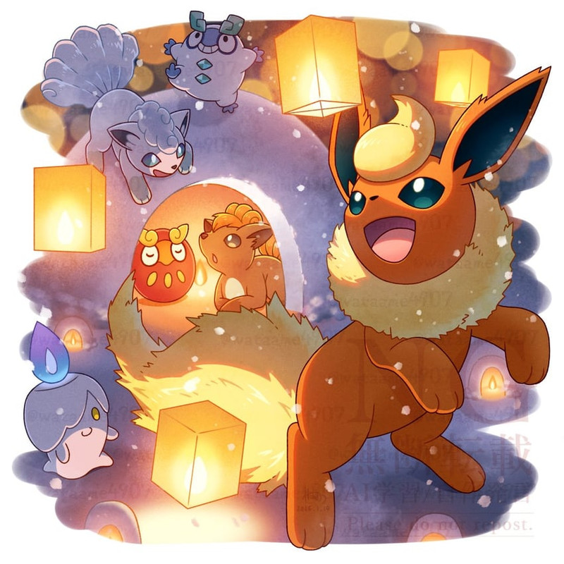 flareon-litwick-alolan-vulpix-vulpix-dar