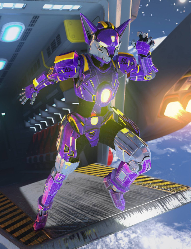 Kitsune Mech Armor for Genesis 8 and 8.1 Females Kitsune Mech Armor for Genesis 8 and 8.1 Females