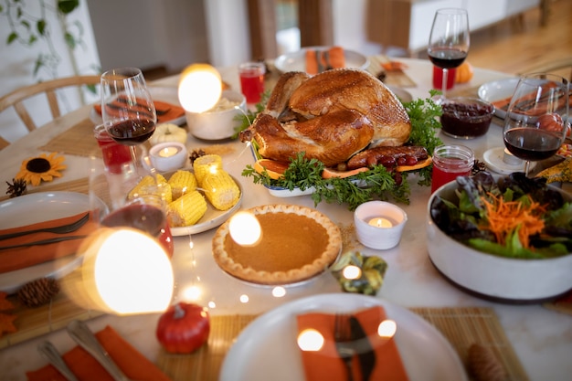 Thanksgiving Dinner Table Decoration Ideas